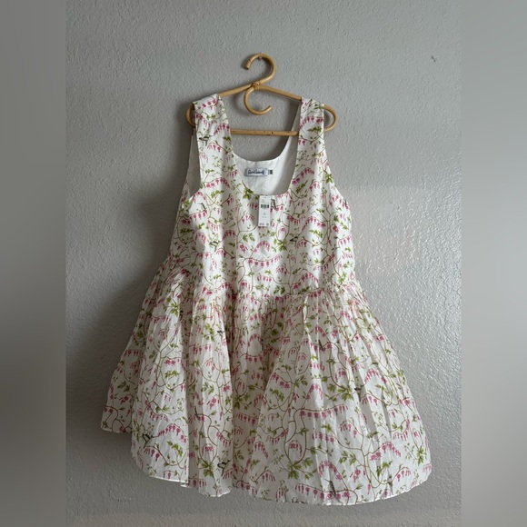 NWT Anthropologie Plus Rachel Antonoff Eliana Sleeveless Babydoll Mini Dress - Picture 6 of 6